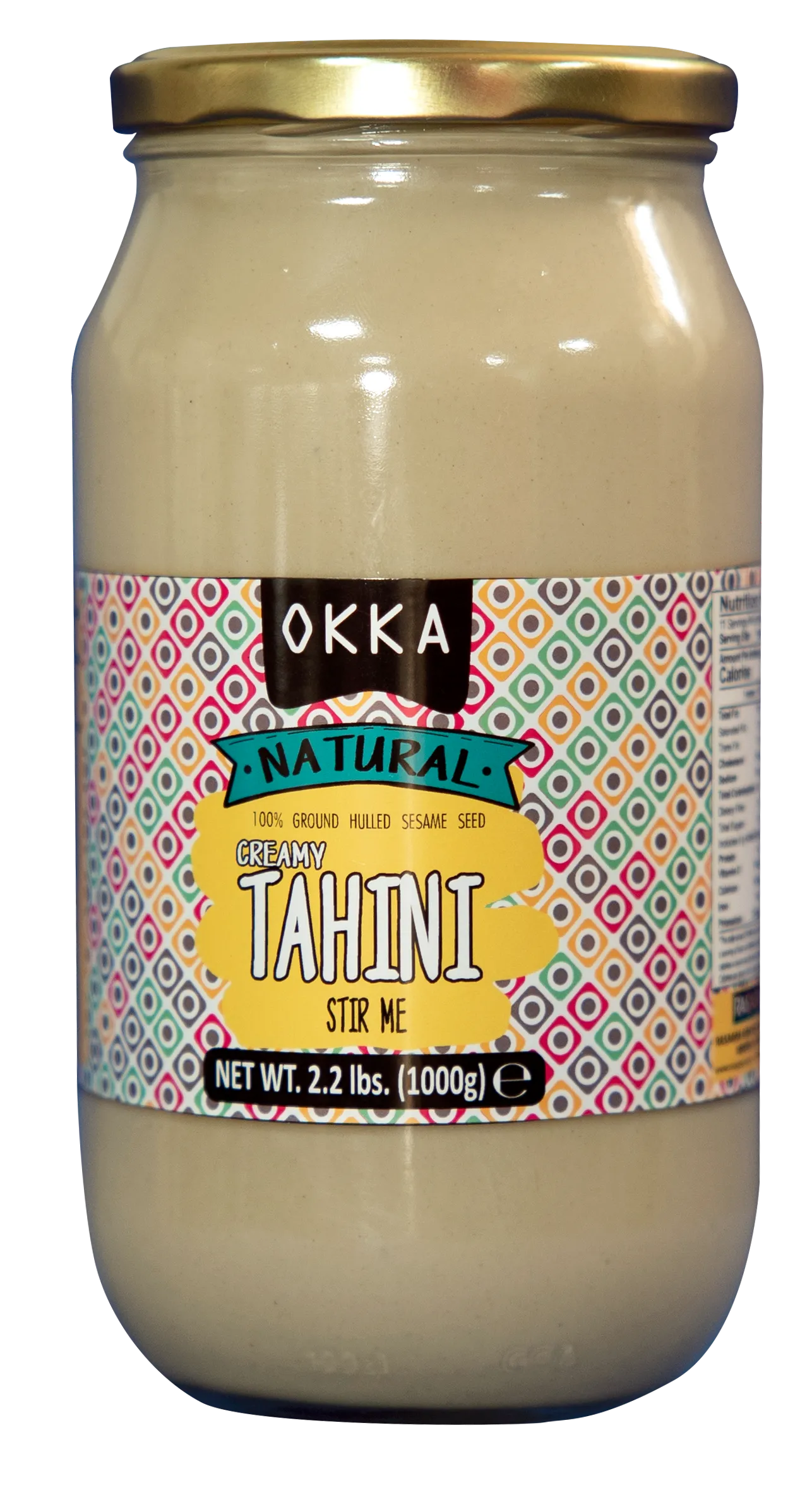 Doğal Tahin Cam 1000G